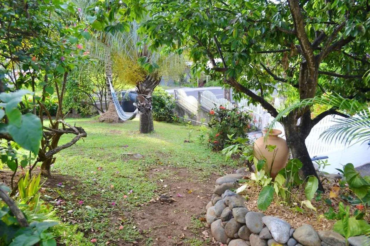 Spacious Seaview Haven: Deshaies Mountain Retreat Apartment
