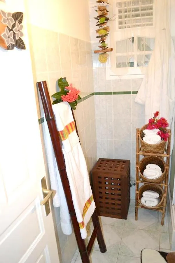 Apartment Spacious Seaview Haven: Deshaies Mountain Retreat